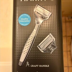 Harry's Silver Razor with Craft Handle